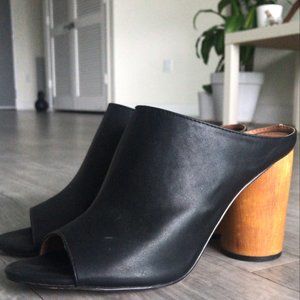 Urban Outfitters Mule Heels wood